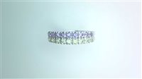 Ringe Sinico Dame Rivier in Weißgold Ametista 0.35 Ct AME PER SOMMER OB - AME PER SOMMER OB